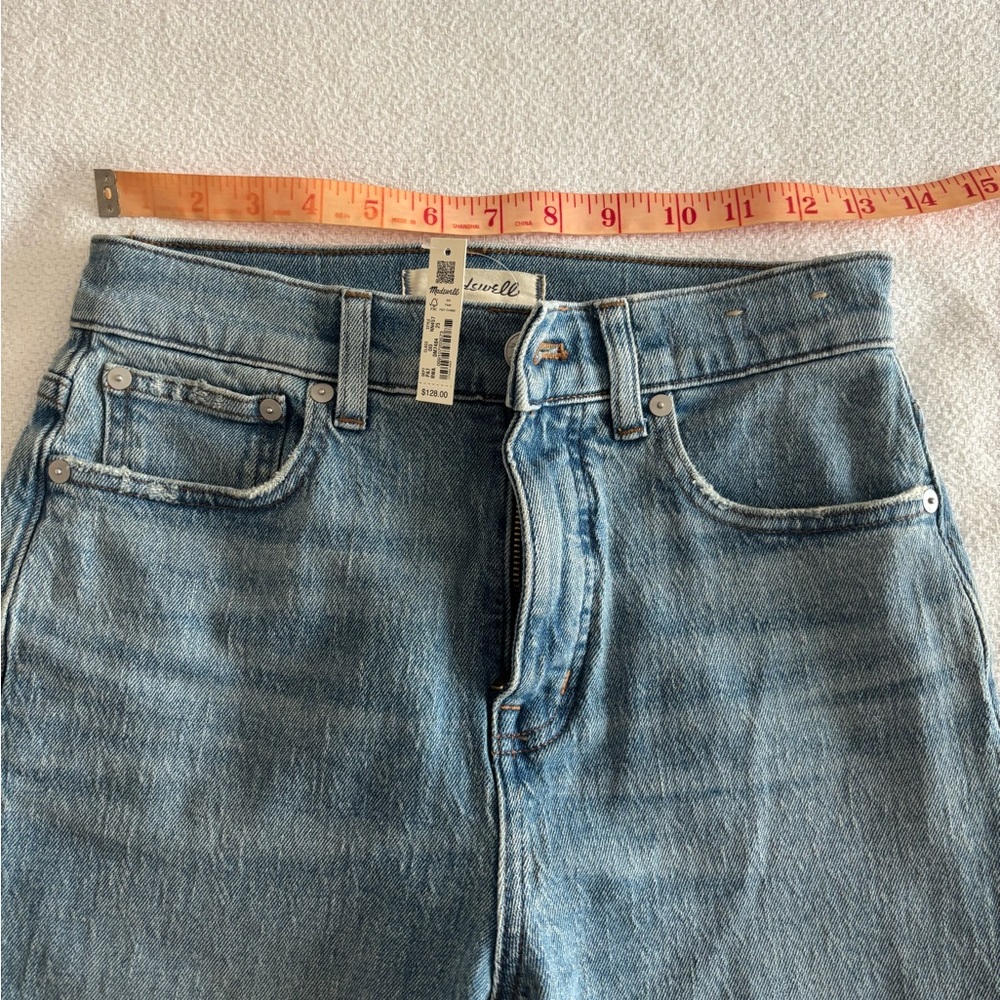 Madewell 90’s Straight Jean in Rondell wash. Size 25. NWT - Picture 8 of 11